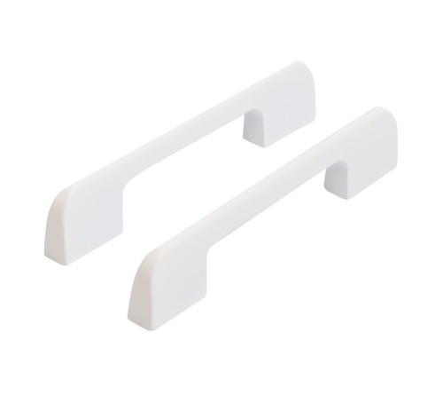 StahlBuro Ручка скоба меб A300-96 W мат белый 2шт  4680143718022