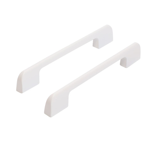 StahlBuro Ручка скоба меб A300-128 W мат белый 2шт  4680143717902