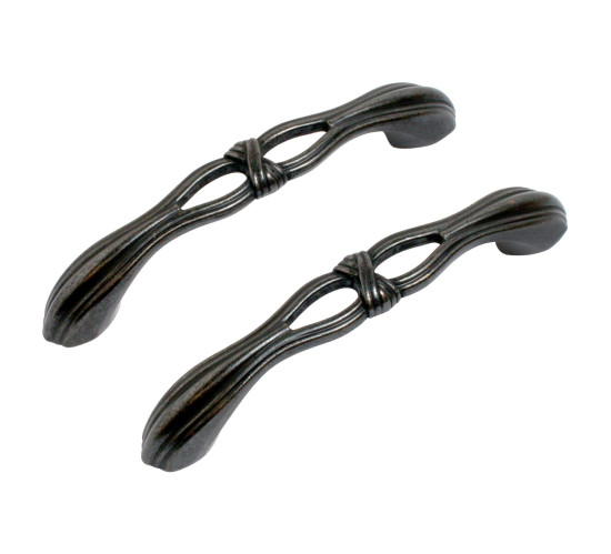 StahlBuro Ручка скоба меб С 2533-96 BL мат черный  2шт  4680143722296