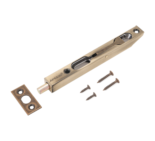 Шпингалет  торцевой FB 01-140-АВ бронза 4603869032180