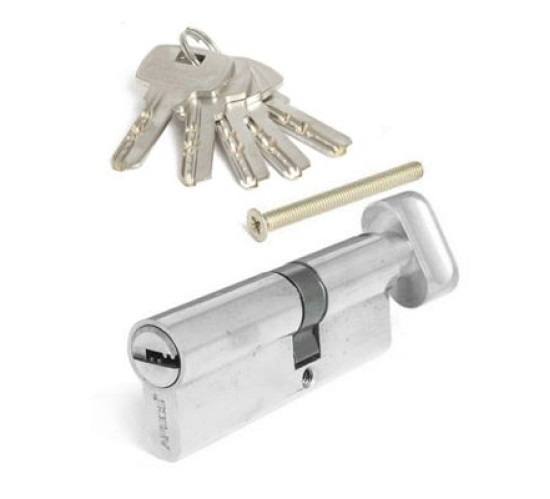Апекс Цилиндр механизм SM-80 (35С*45)-С-NI никель ключ/верт