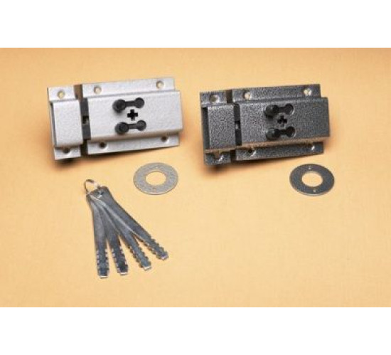 Замок накладной Делга-Комаз ПХК прям.ход 4607067490025