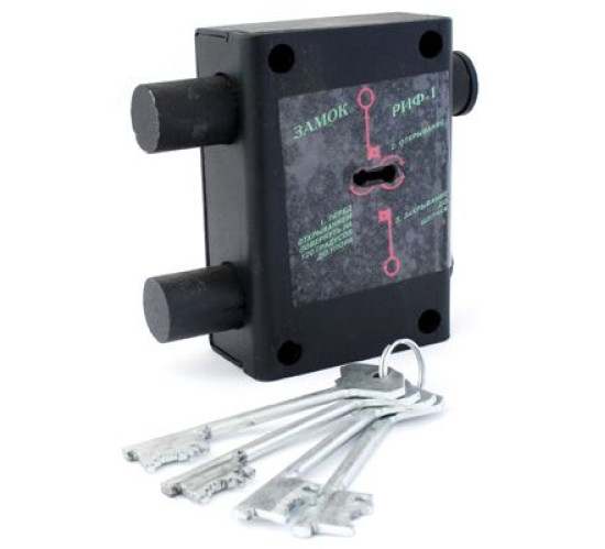 Челябинск Замок гаражн тяж РИФ1 Класик черн 7930061840006