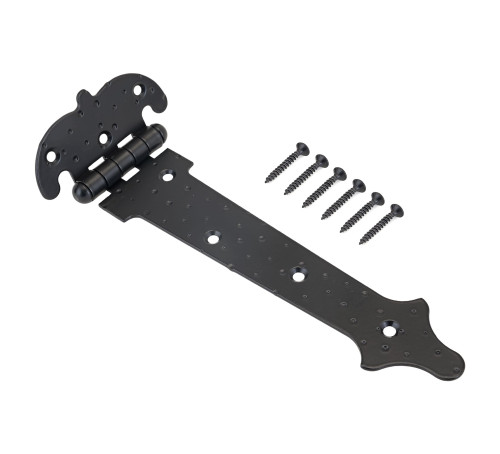 NOEZ  Петля стрела фигурн  ПС-200 SL черная мат 4627073480766