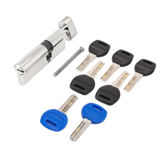 АЛЛЮР Цилиндр. механизм DL-02-85 (30верт10*45) СР с верт  перекод. перфокл 4640001795015