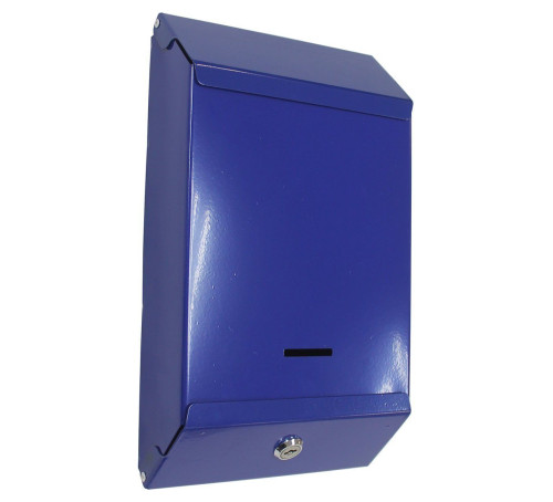 Ящик почтовый Магнитогорск c замком  синий 4620065510076