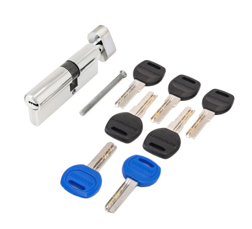 АЛЛЮР Цилиндр. механизм DL-02-80 (30верт10*40) СР с верт  перекод. перфокл 4640001796302