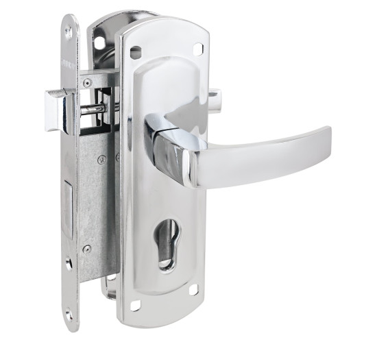 АЛЛЮР Замок врез ЗВ4-1/55А СР хром без ц. мех 4640001796777