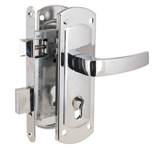 АЛЛЮР Замок врез ЗВ4-158А СР хром без цмех 4640001796814