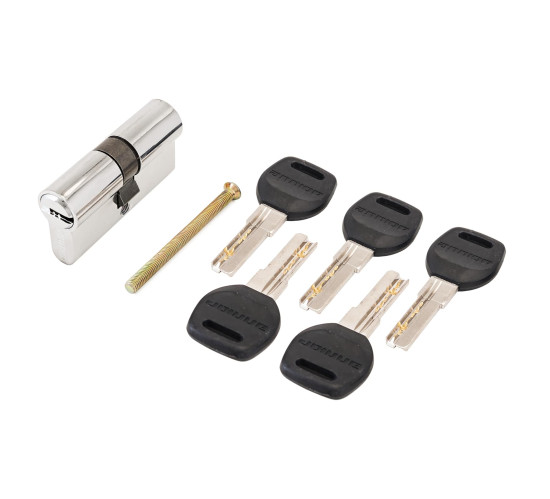 АЛЛЮР Цилиндр. механизм HD F 60-5K СP хром перф  4607117770343