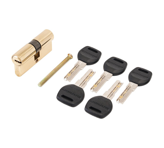 АЛЛЮР Цилиндр. механизм HD F 60-5K BP латунь  перф 4607117770367