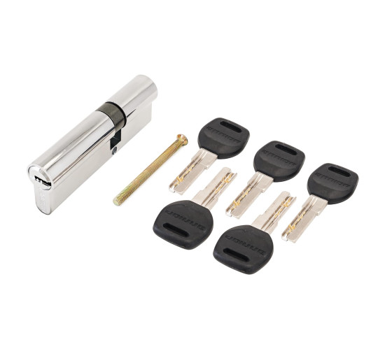 АЛЛЮР Цилиндр. механизм HD F 100-5K СP (30*10*60) хром перф 4640001798283