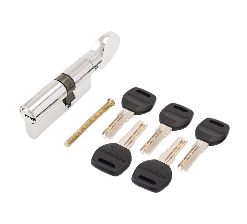 АЛЛЮР Цилиндр. механизм HD FG 70-5K СP (25G*10*35) хром  верт  перф 4640001798306