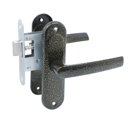 Птишмаш  Защелка дверная ЗЩ145 бронза 4627113822211