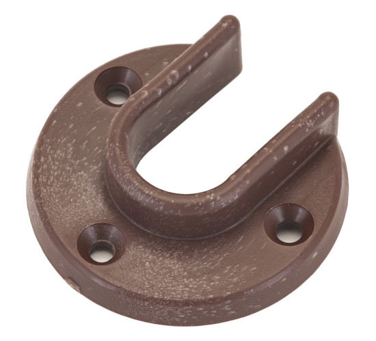 Soller Штангодержатель пласт коричн  для дер штанги