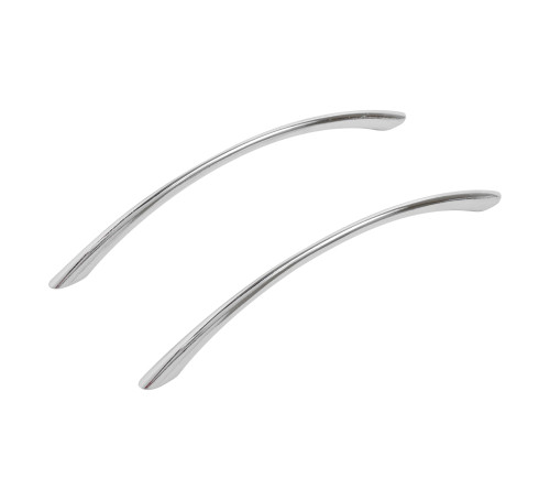 StahlBuro Ручка скоба меб A204-128 СР хром  2шт