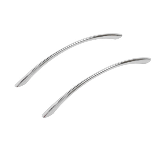 StahlBuro Ручка скоба меб A204-128 СР хром  2шт