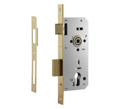 Нора-М Замок врез КЗВ 102 85мм 45мм латунь без цмех  бруч 4606555008865