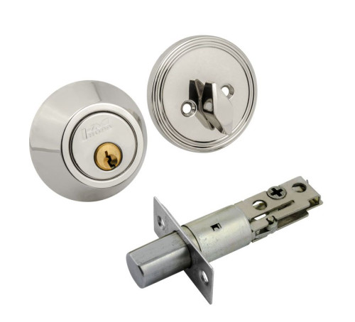 Нора М Замок врез D1 хром клфикс 4606555039371