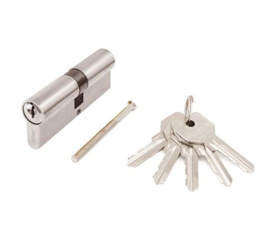 Стандарт Цилиндр. механизм ZI80-5K СР англ ключ/ключ хром 4660041983722