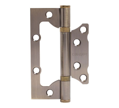 Стандарт Петля накладн без врезки 100*63*2мм 2ВВ АВ бронза 4660041986433