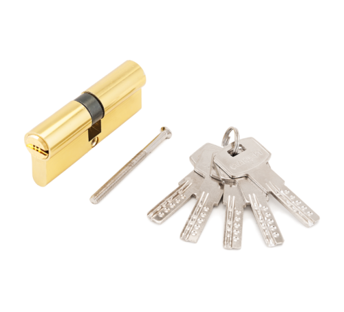 Стандарт  Цилиндр. механизм F-01 75 (30*10*35) GP перфокл кл/кл 4660041983845