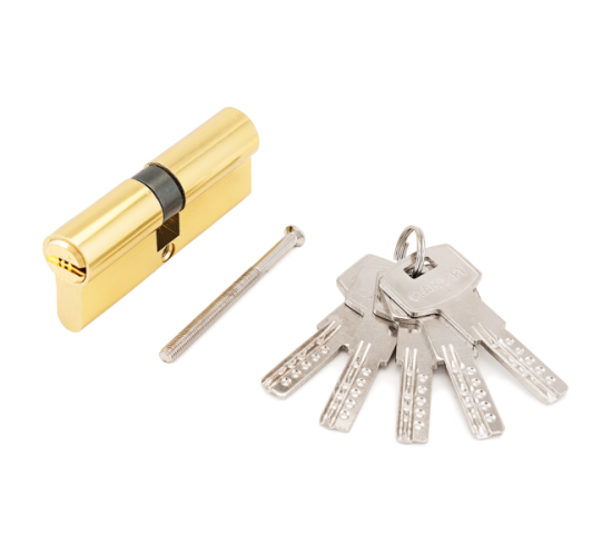 Стандарт  Цилиндр. механизм F-01 75 (30*10*35) GP перфокл кл/кл 4660041983845