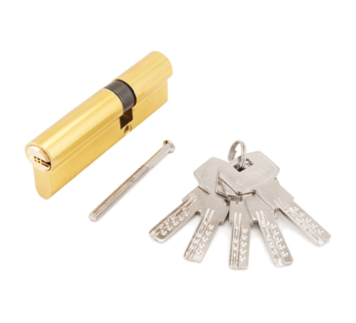 Стандарт  Цилиндр. механизм F-01 85 (30*10*45) GP перфокл кл/кл 4660041983852