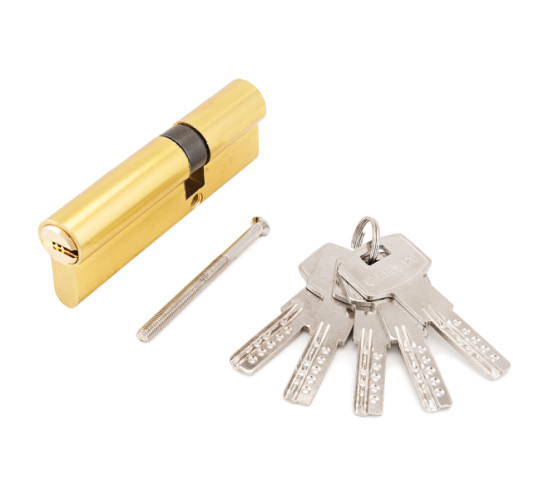 Стандарт  Цилиндр. механизм F-01 85 (30*10*45) GP перфокл кл/кл 4660041983852