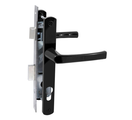 Булат  Замок врез для калиток ЗВ4-120019005 черный буз цм 4680143728090