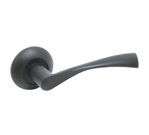 Стандарт Ручка раздельная AL 23 BL мат черный 4680143700805