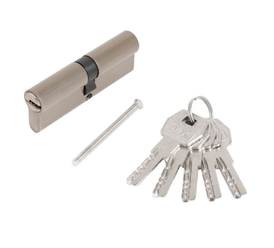 Стандарт  Цилиндр. механизм MAX90 (45*45) SN 5перфокл кл/кл ник 4680143701529