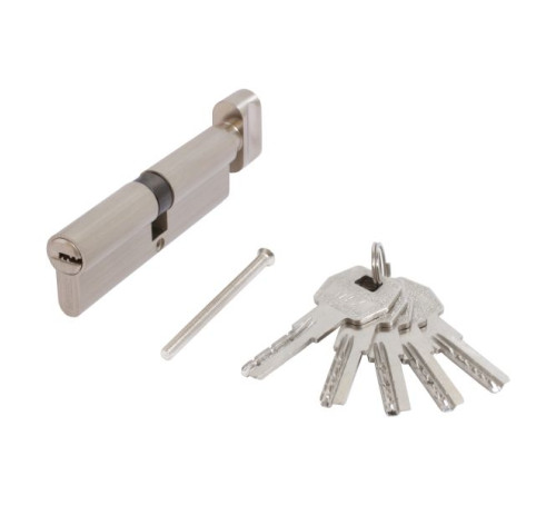 Стандарт  Цилиндр. механизм MAX100 (50B*50) SN 5перфокл кл/верт ник 4680143701345