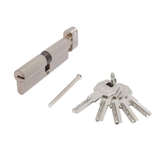 Стандарт  Цилиндр. механизм MAX100 (50B*50) SN 5перфокл кл/верт ник 4680143701345