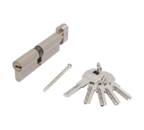 Стандарт  Цилиндр. механизм MAX100 (55B*45) SN 5перфокл кл/верт ник 4680143701321