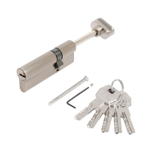 Стандарт  Цилиндр. механизм MAX85S (55*30S) SN 5перфокл кл/верт ник 4680143701819