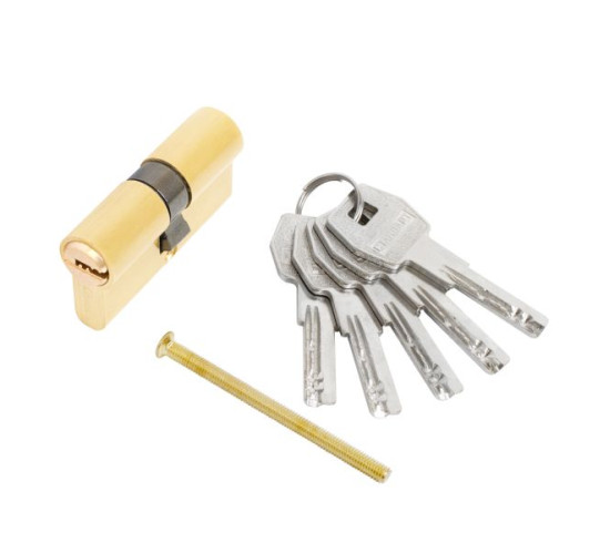 Стандарт  Цилиндр. механизм MAX60 (30*30) SВ 5перфокл кл/кл м золото 4680143710743