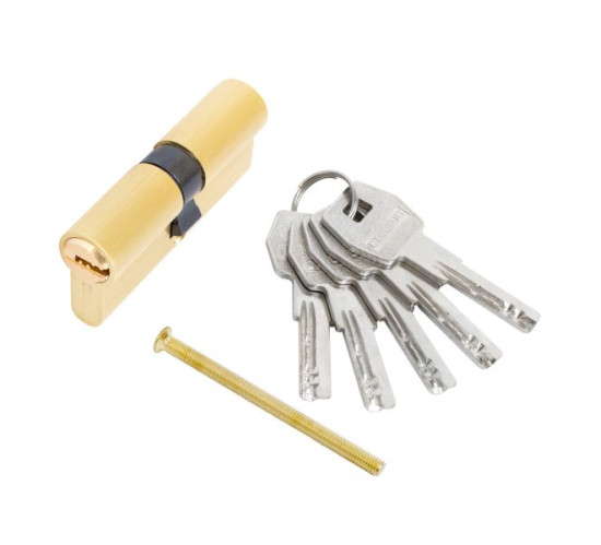 Стандарт  Цилиндр. механизм MAX70 (35*35) SВ 5перфокл кл/кл м золото 4680143710705