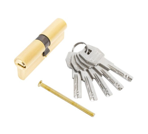 Стандарт  Цилиндр. механизм MAX80 (40*40) SВ 5перфокл кл/кл м золото 4680143710644