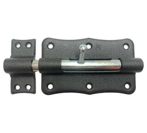 Задвижка накладная ЗТ2-100 пол черный 14660214392433