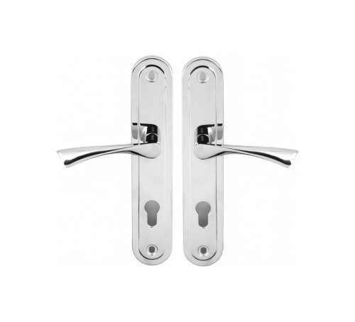 Ручка на планке  85-0423-гальваника хром 4608504230006