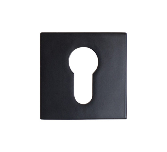 Аллюр Накладка на цилиндр  АРТ ЕТ-S2 BL мат черный 4630098157346