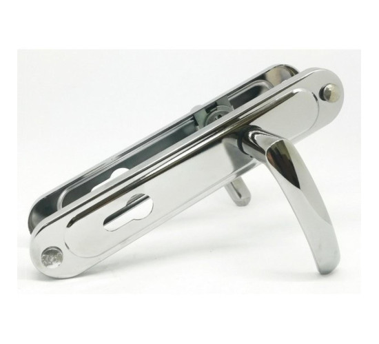 Зенит Ручка на планке РФ1-85.02 (85мм) хром 4612752544303