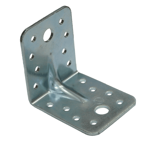 Уголок крепеж 67*67*55*2,3 усил цинк (40) 14620004503898