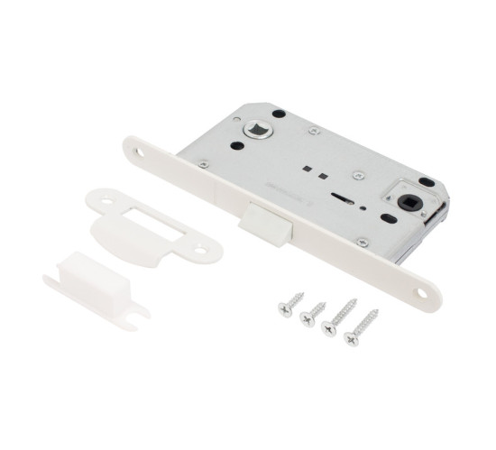 Аллюр Замок врезной  АРТ 5300-Р W мат белый  без цм 4680143702427