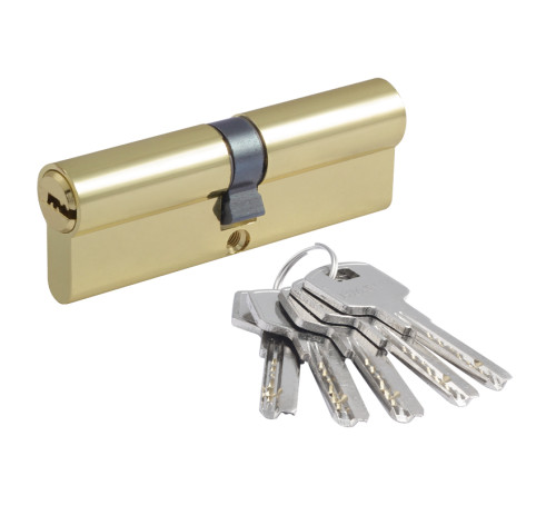 Нора М Цилиндр. механизм ECO Z ЛП-100 (50*50) золото перф кл/ключ 5к 4606555088683