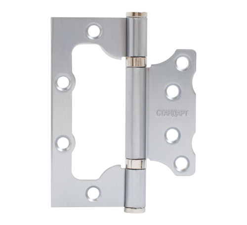 Стандарт Петля накладн без врезки 100*75 2ВВ SСР2,5мм мат хром 4660041986495