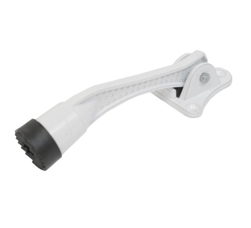 Аллюр фиксатор дверной КН-130 WW белый 4680143709877