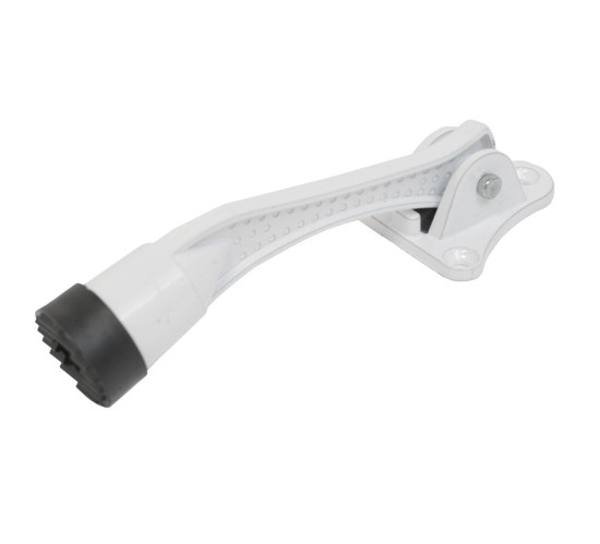 Аллюр фиксатор дверной КН-130 WW белый 4680143709877