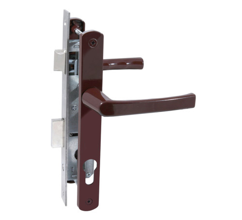 Булат  Замок врез для калиток ЗВ4-120018017 коричн буз цм 4680143727864